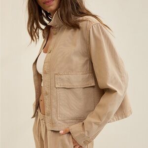 Aerie Lightweight Cropped Jacket